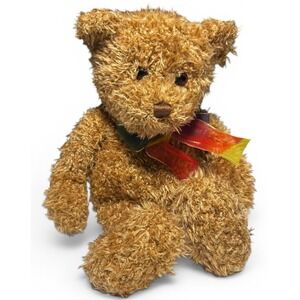 Vintage GUND Maxwell Teddy‎ Bear Plush 16" Brown 6450 Stuffed Toy